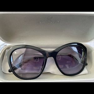 Swarovski cat eye 56mm glasses- never worn